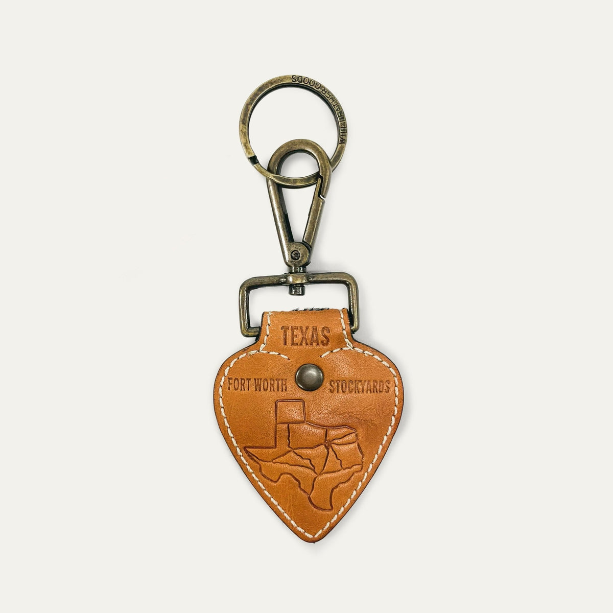 Haircalf Heart Charm/Keyfob - Will Leather Goods