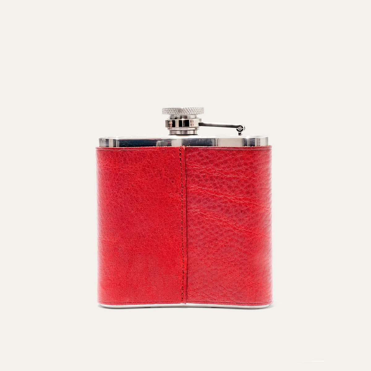 Leather & Stainless Steel Flask - Will Leather Goods