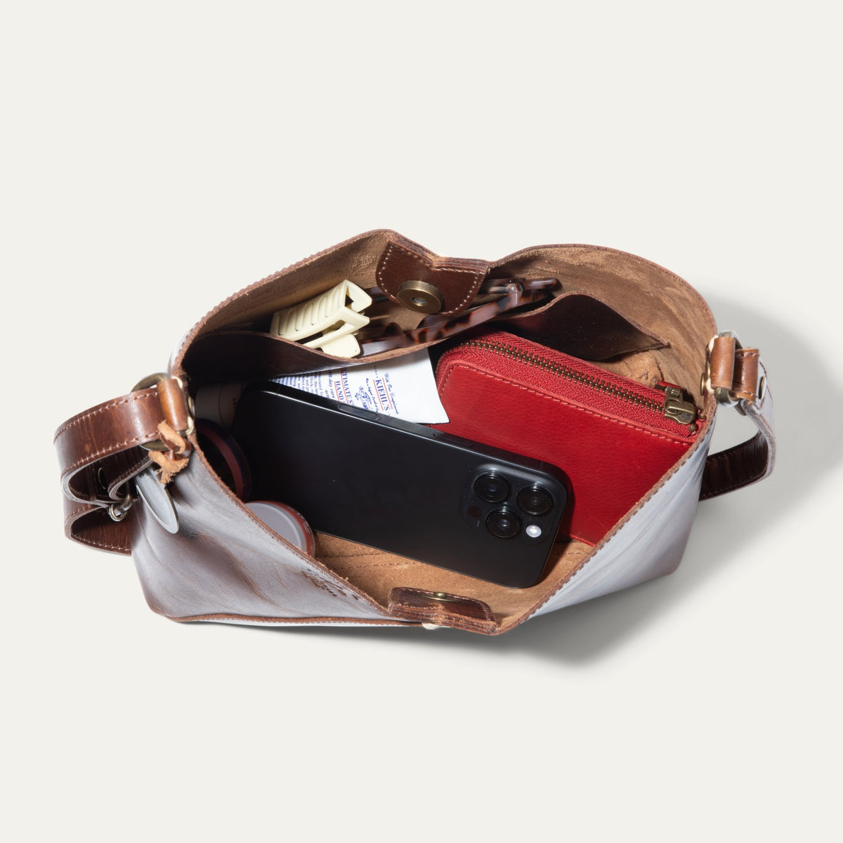 SIMPLE "V" HOBO - Will Leather Goods