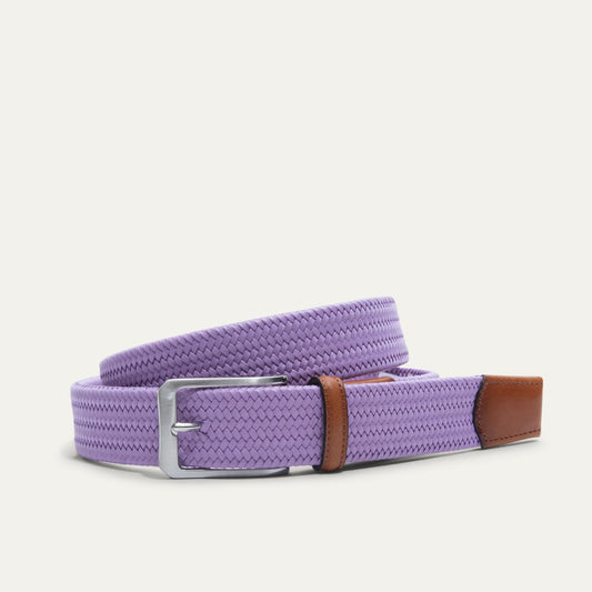 Tubular Italian Stretch Web Belt - Will Leather Goods