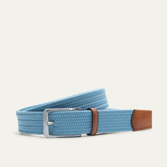 Tubular Italian Stretch Web Belt - Will Leather Goods