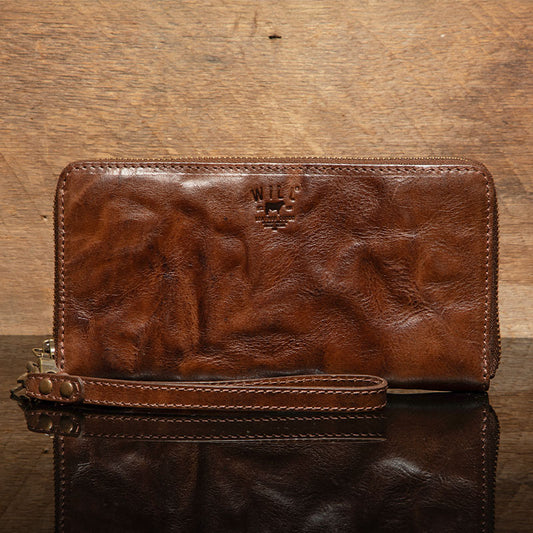 Corfu Zip Around Clutch - Will Leather Goods