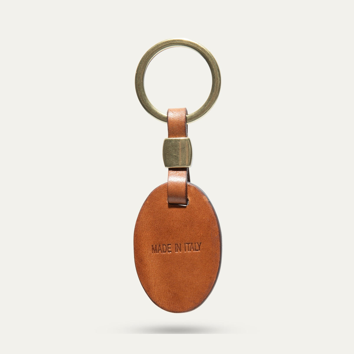 OVAL SHAPE KEY FOB - Will Leather Goods
