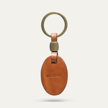 OVAL SHAPE KEY FOB - Will Leather Goods