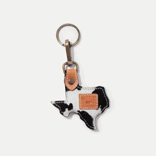 Texas Haircalf Charm/Keyfob - Will Leather Goods