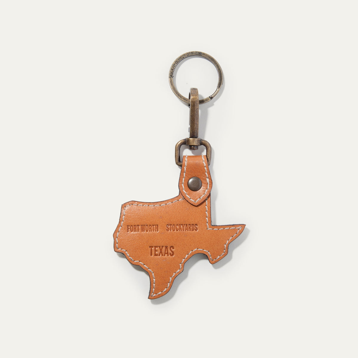 Texas Haircalf Charm/Keyfob - Will Leather Goods