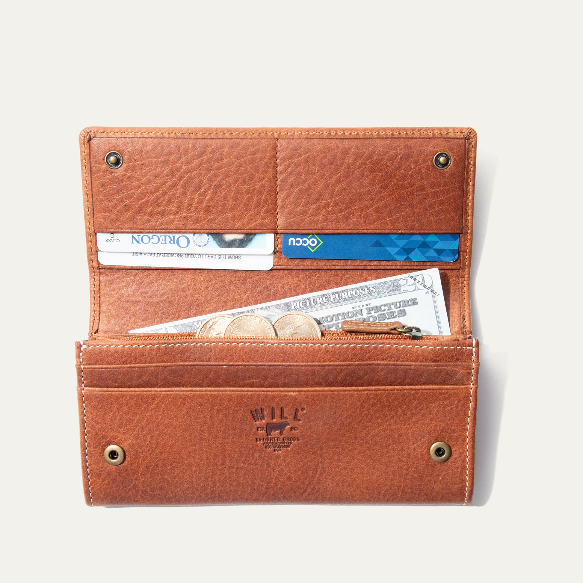 Haircalf Classic Continental Wallet - Will Leather Goods