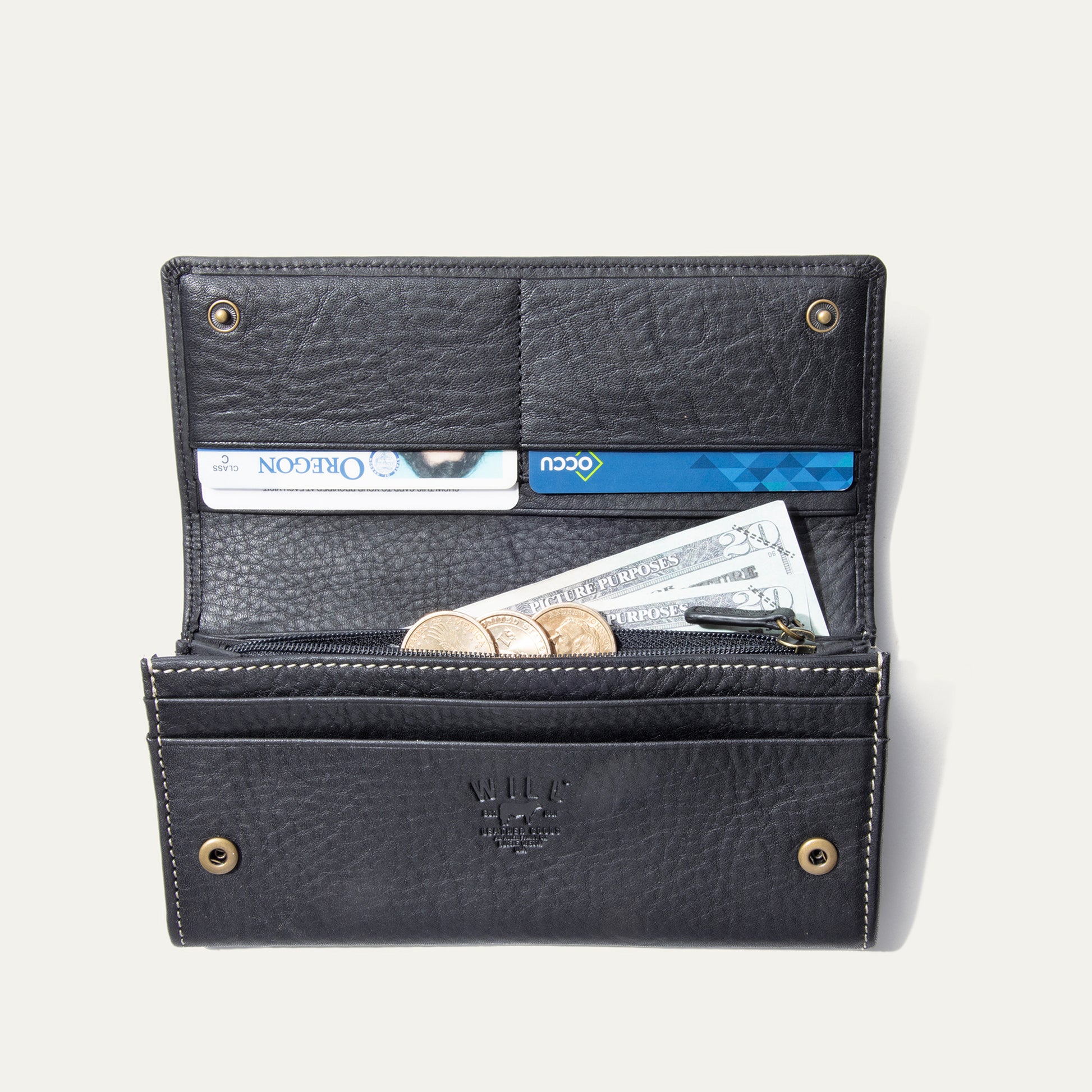 Haircalf Classic Continental Wallet - Will Leather Goods