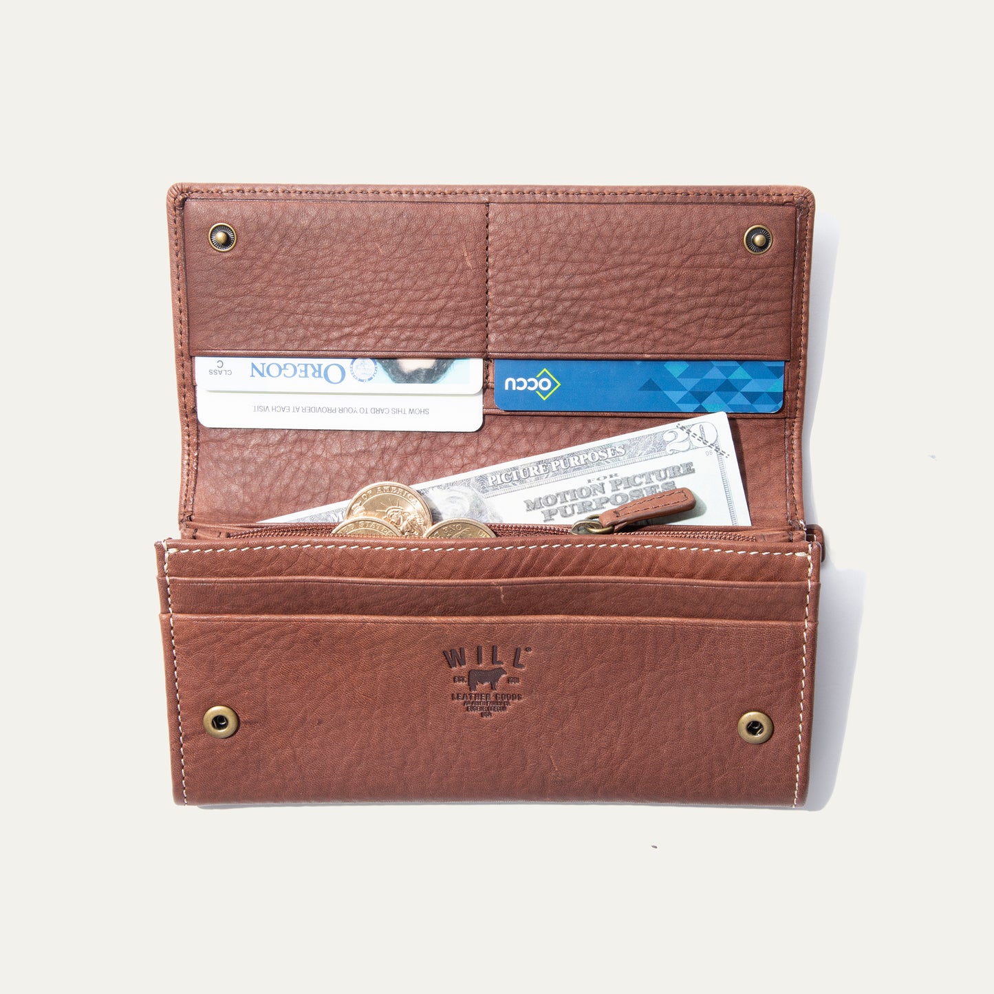 Haircalf Classic Continental Wallet - Will Leather Goods
