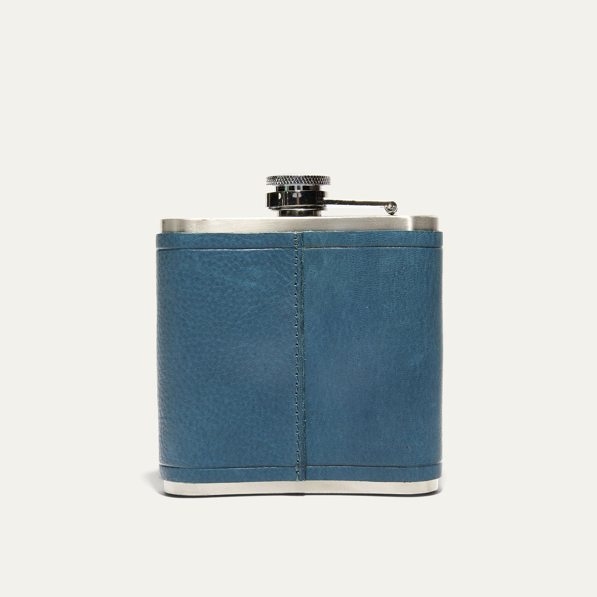Leather & Stainless Steel Flask - Will Leather Goods