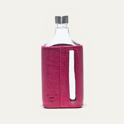 Glass Leather Flask 375Ml - Will Leather Goods