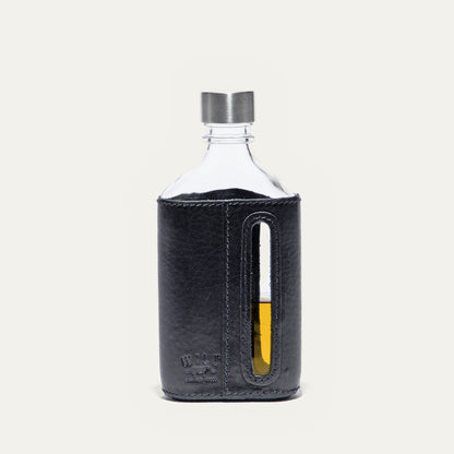 Glass Leather Flask 200Ml - Will Leather Goods
