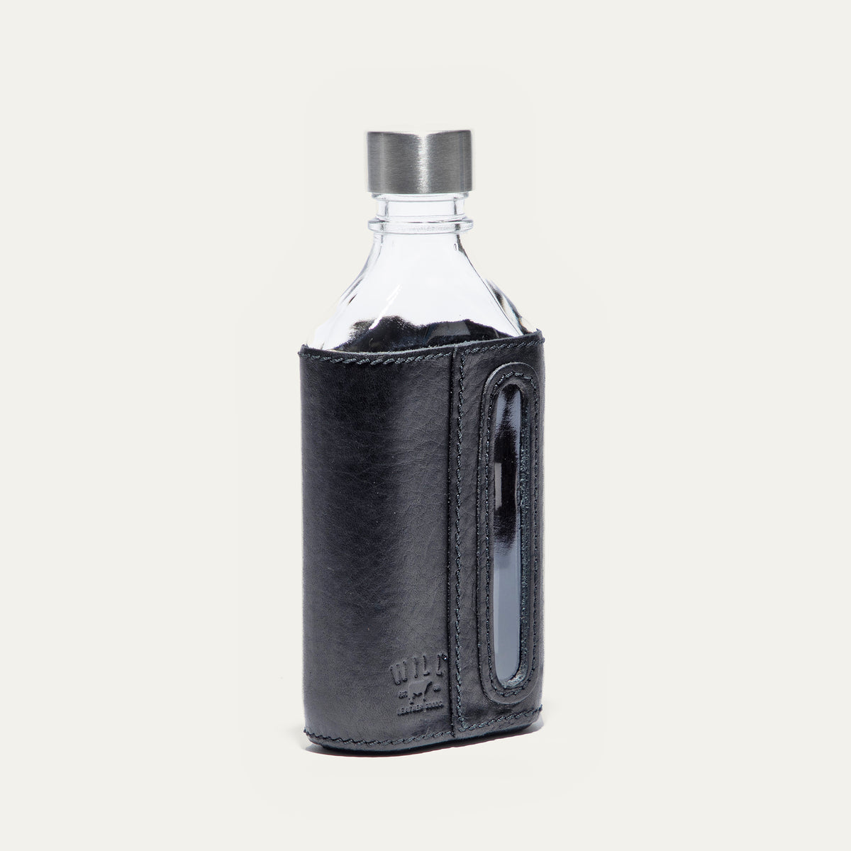 Glass Leather Flask 200Ml - Will Leather Goods