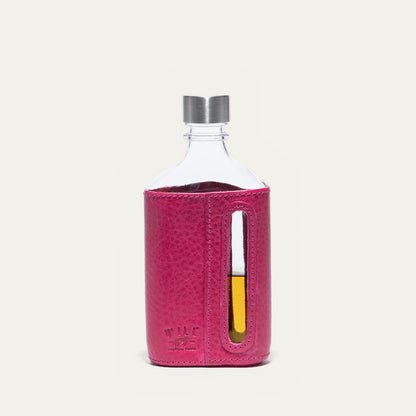 Glass Leather Flask 200Ml - Will Leather Goods