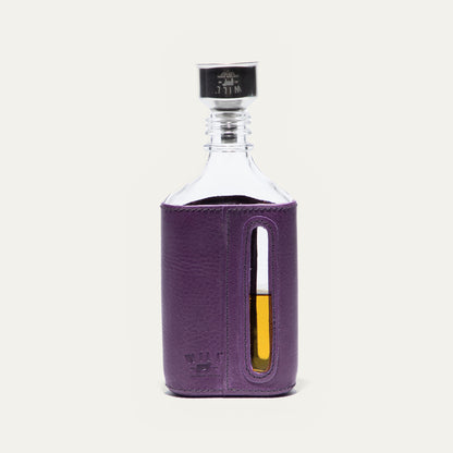 Glass Leather Flask 200Ml - Will Leather Goods