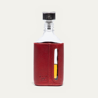 Glass Leather Flask 200Ml - Will Leather Goods