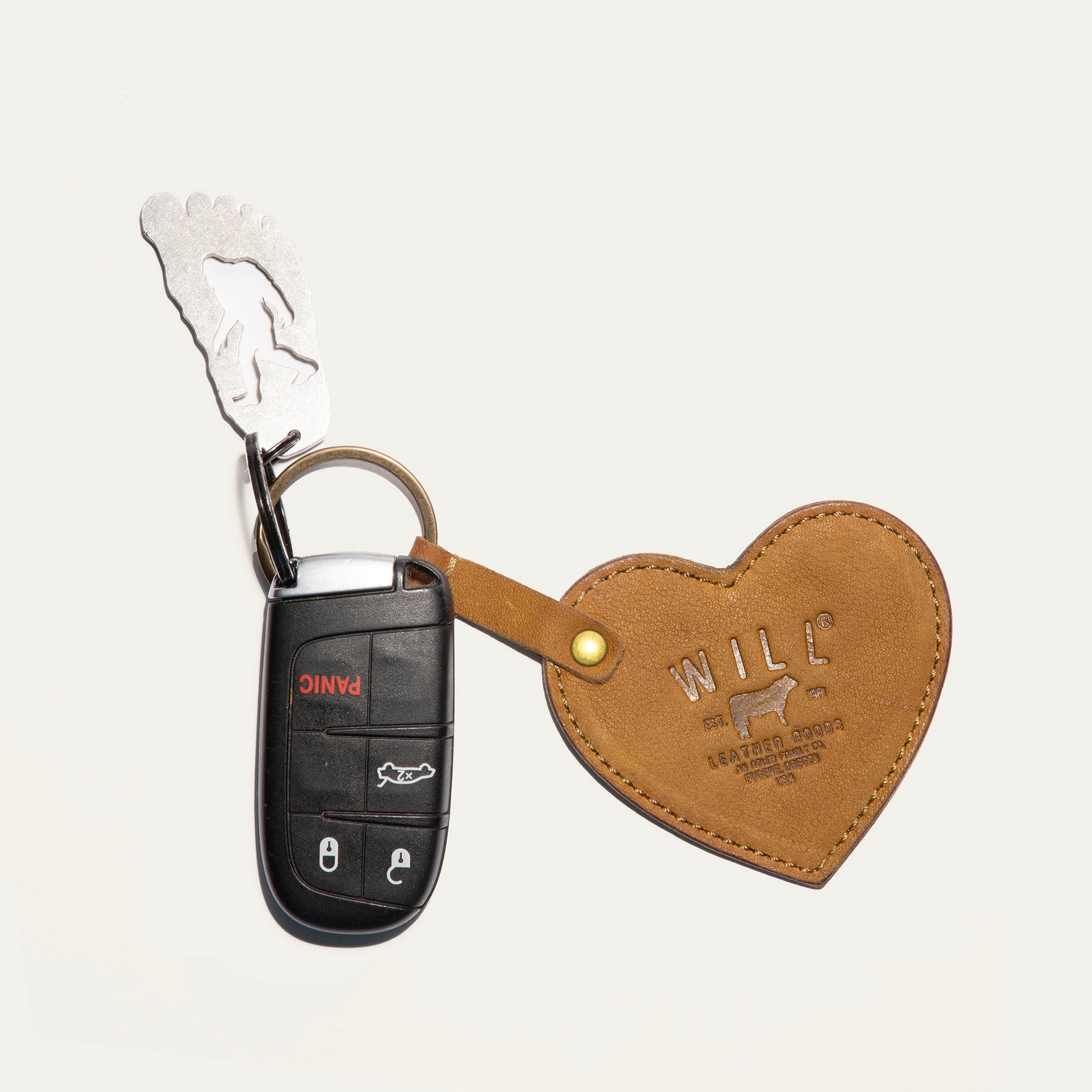 Heart Keychain - Will Leather Goods
