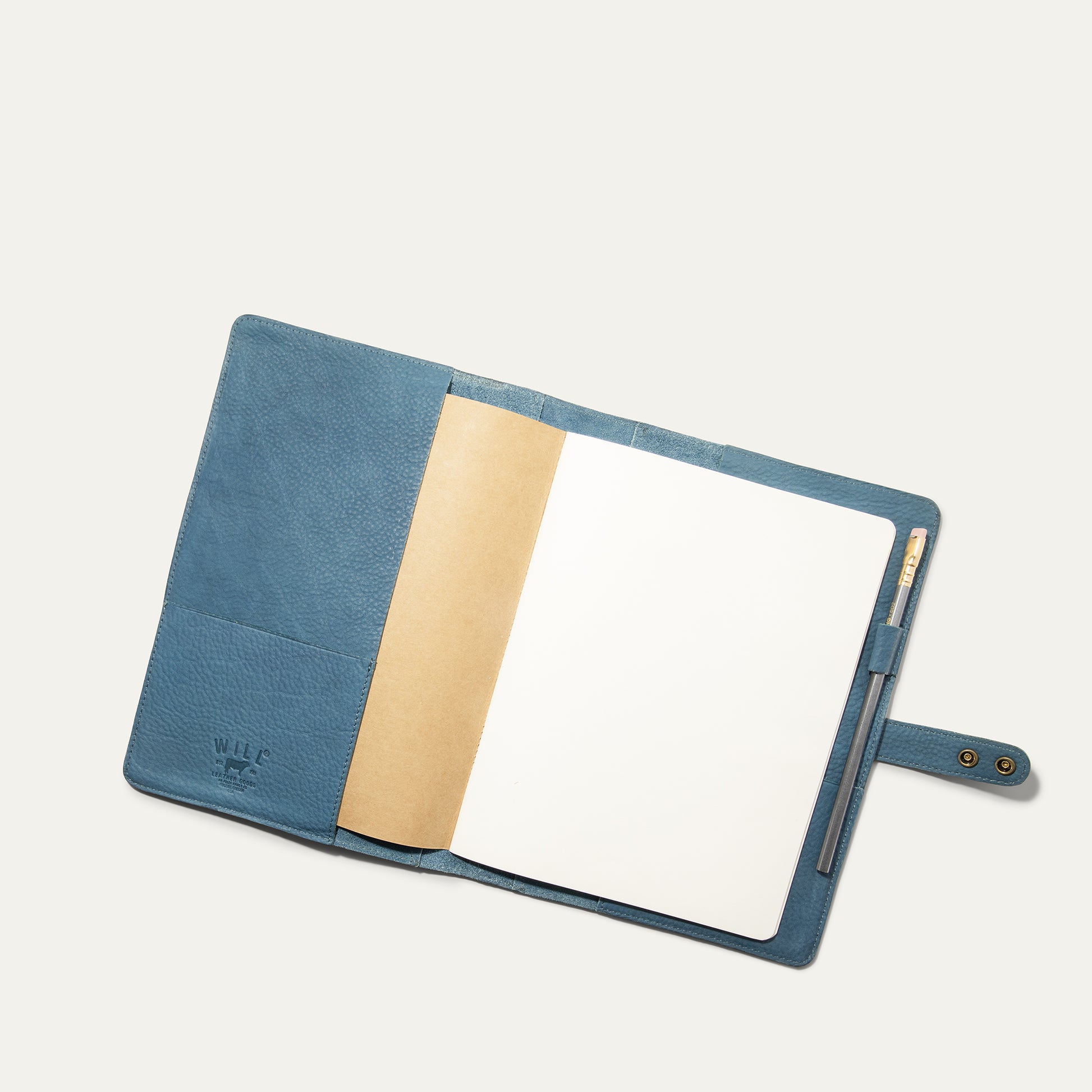 Large Leather Journal Cover - Will Leather Goods