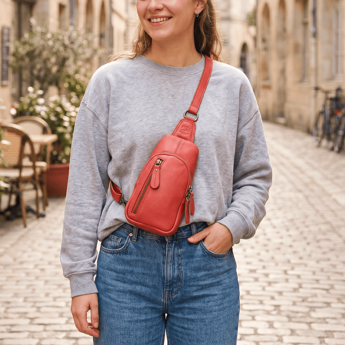 Leather Mini Sling Bag - Will Leather Goods