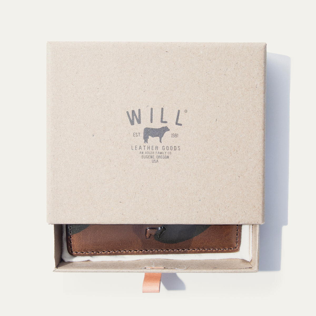 Military Pocket Card Case - Will Leather Goods
