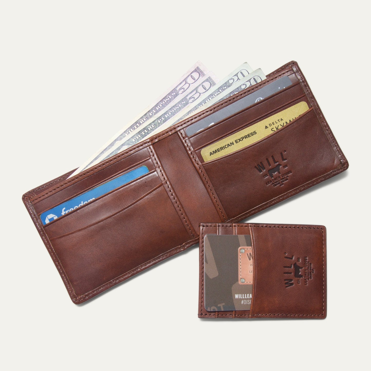 COMPANION BILLFOLD NOIR - Will Leather Goods