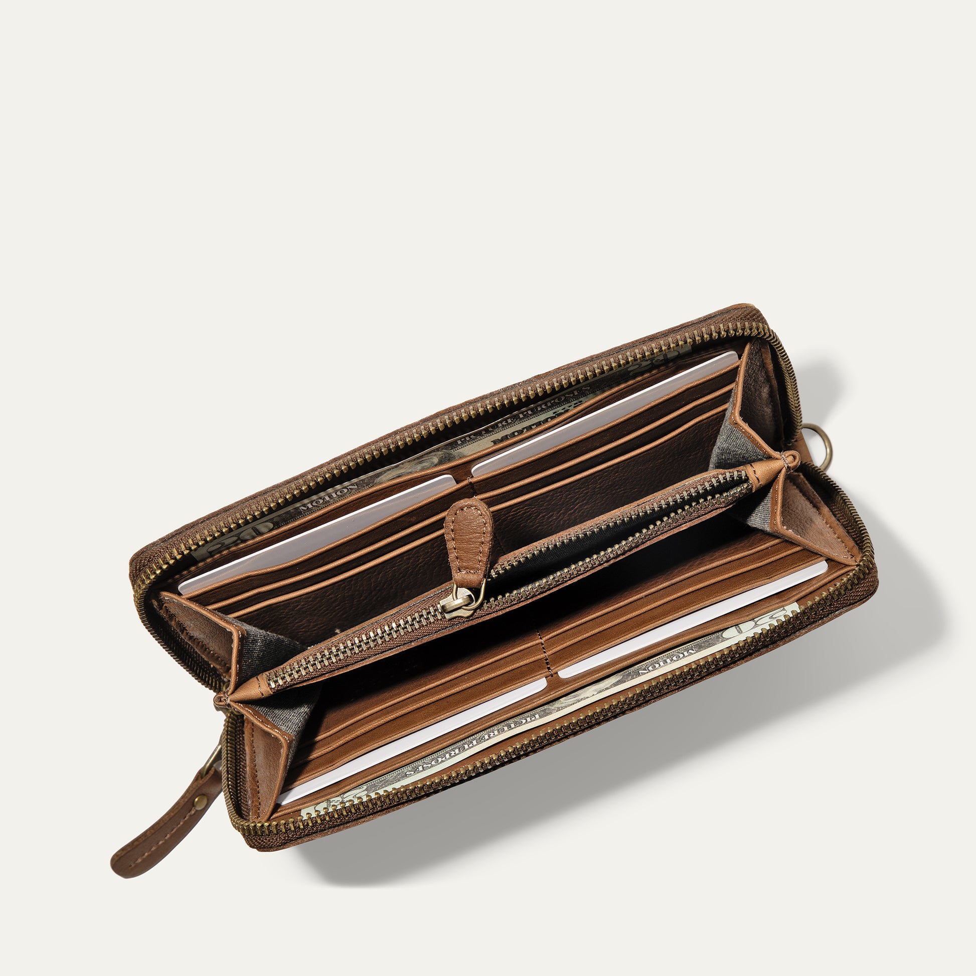Zip Around Clutch - Will Leather Goods