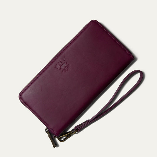 Zip Around Clutch - Will Leather Goods