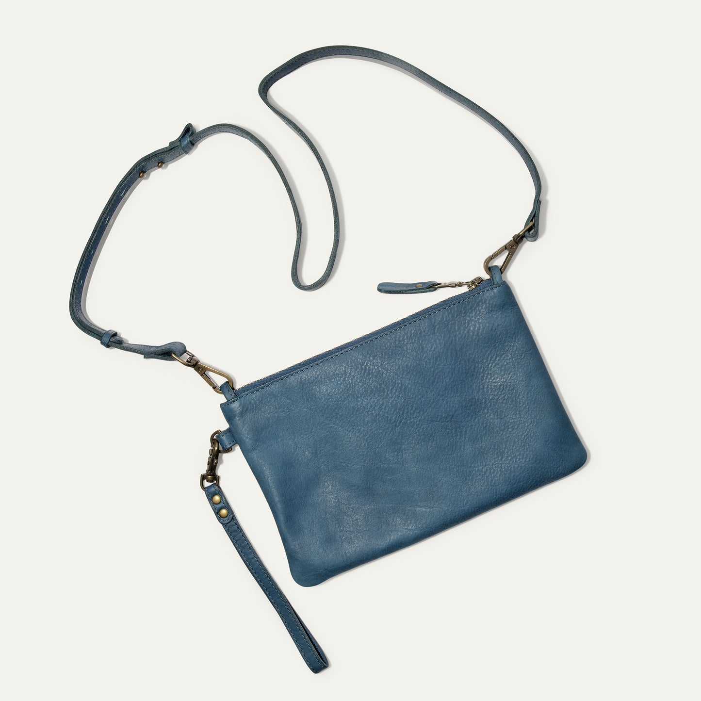 Zip Pouch Medium Crossbody - Will Leather Goods
