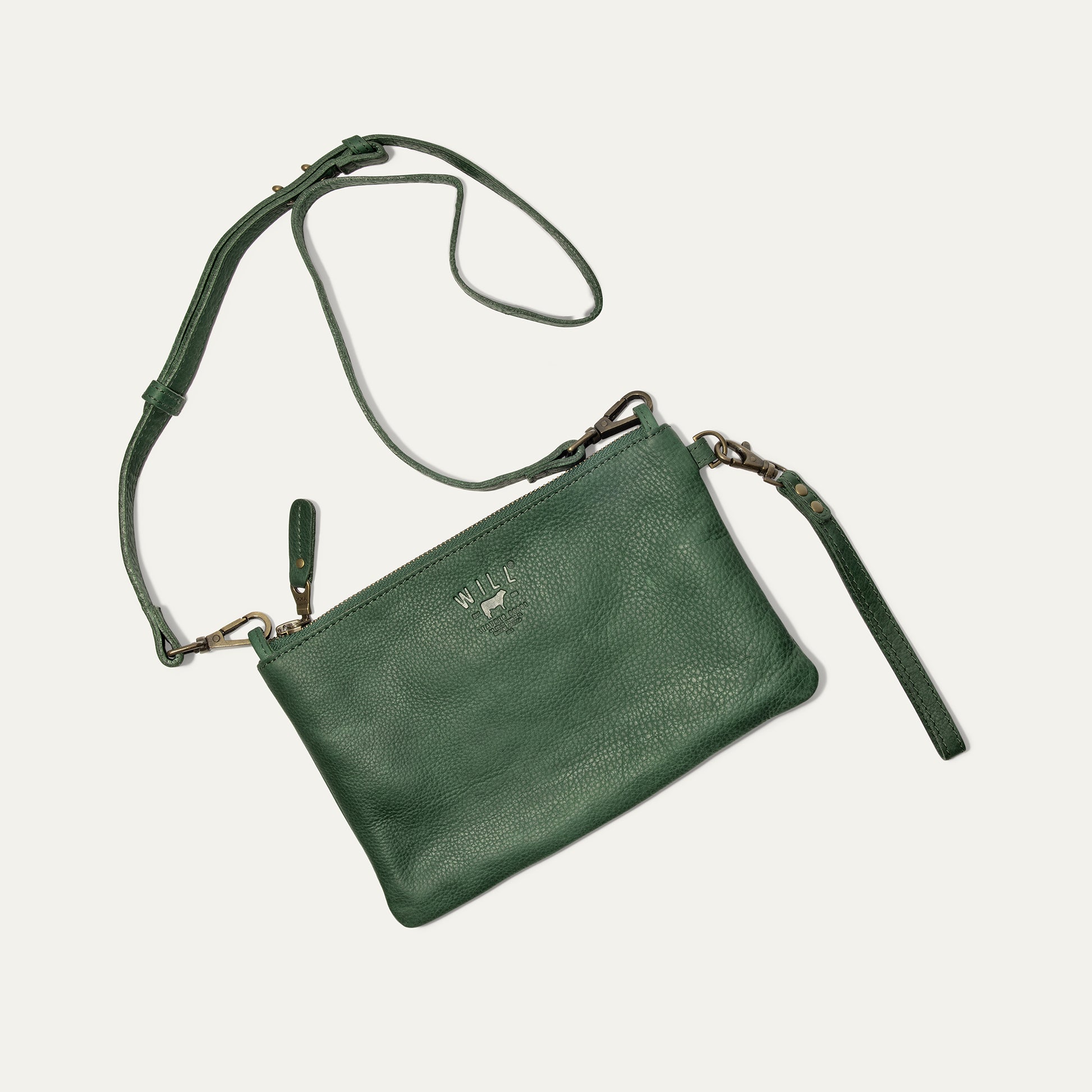 Zip Pouch Medium Crossbody - Will Leather Goods