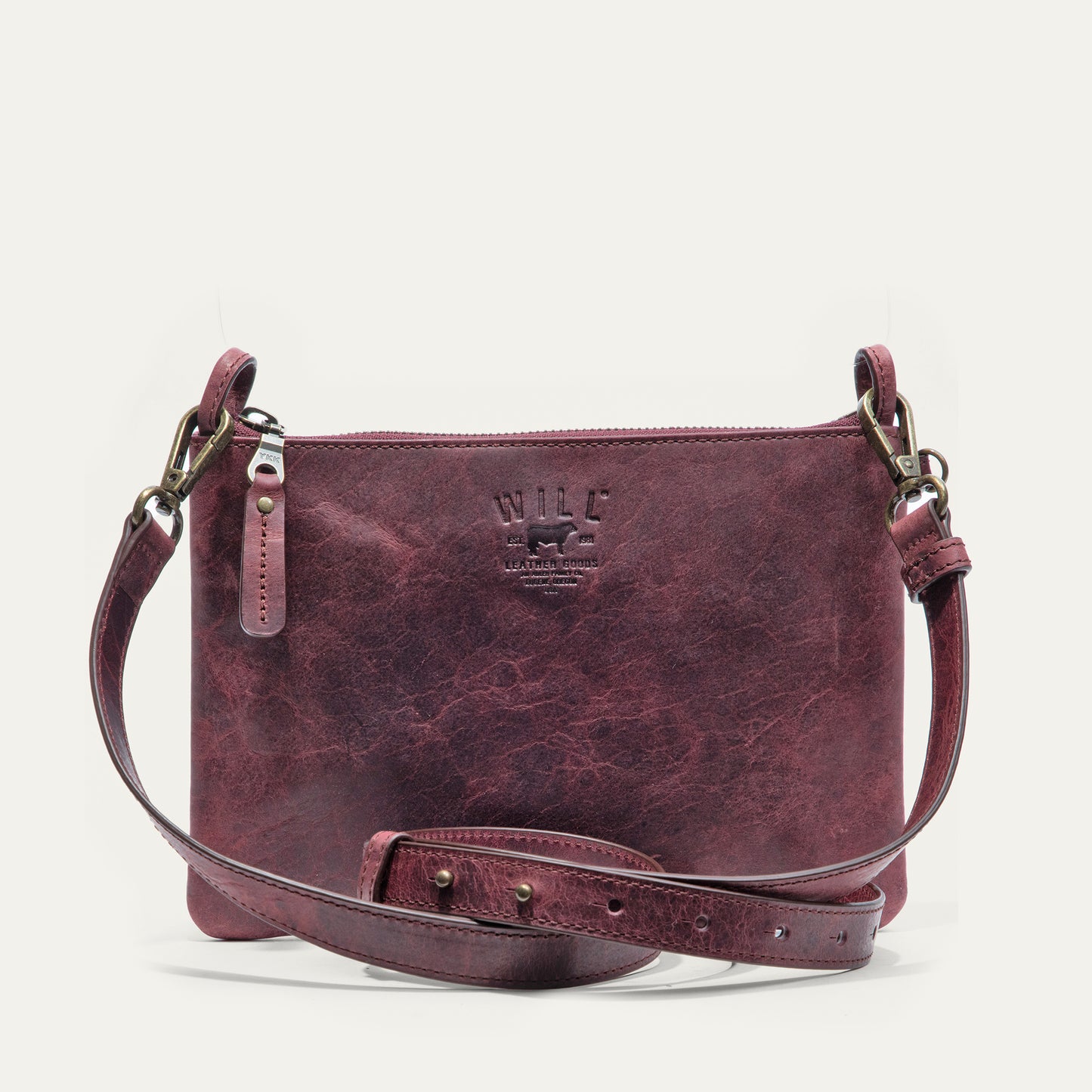 Zip Pouch Medium Crossbody - Will Leather Goods
