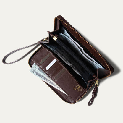 ITALIAN WRISTLET PHONE WALLET - Will Leather Goods