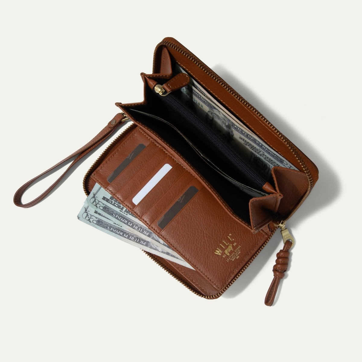 ITALIAN WRISTLET PHONE WALLET - Will Leather Goods