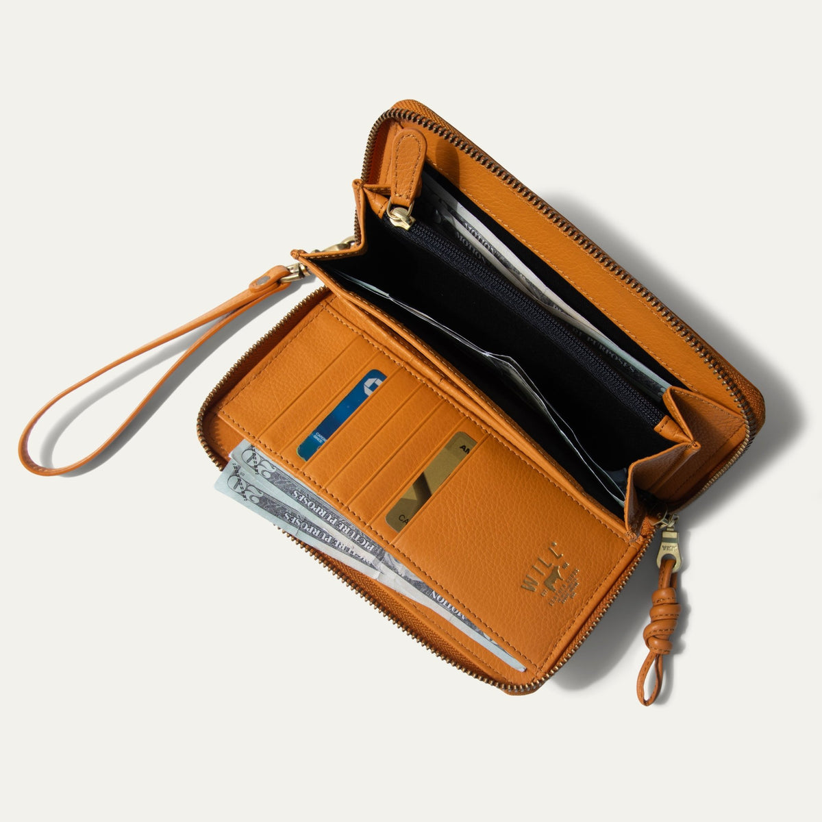 ITALIAN WRISTLET PHONE WALLET - Will Leather Goods