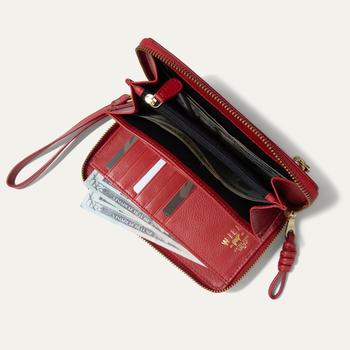 ITALIAN WRISTLET PHONE WALLET - Will Leather Goods
