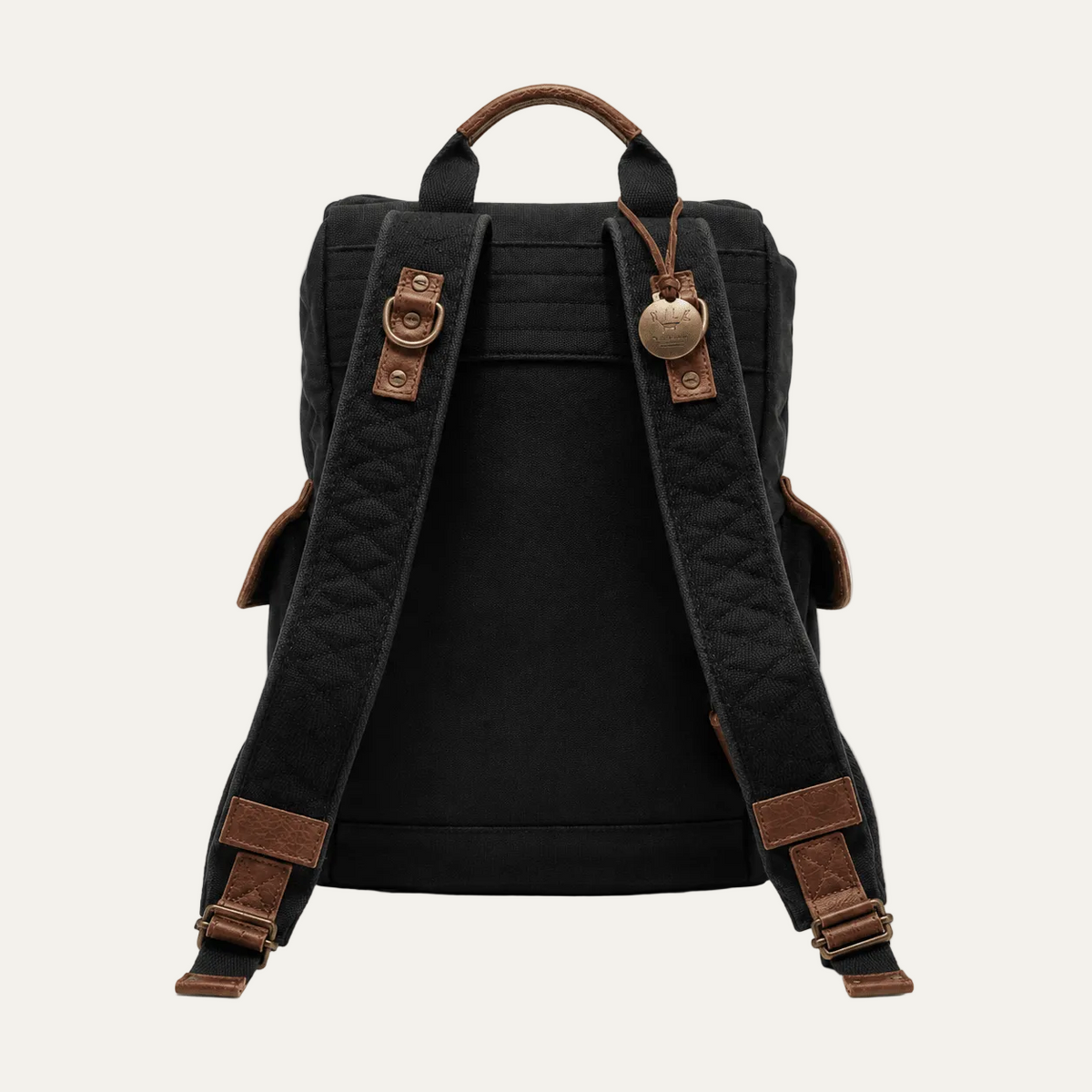 Lennon Canvas & Leather Backpack - Will Leather Goods