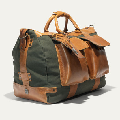 Canvas & Leather Travel Duffle - Will Leather Goods