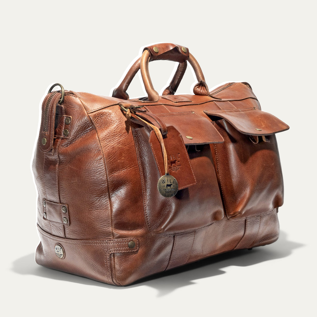 Leather Travel Duffle - Will Leather Goods