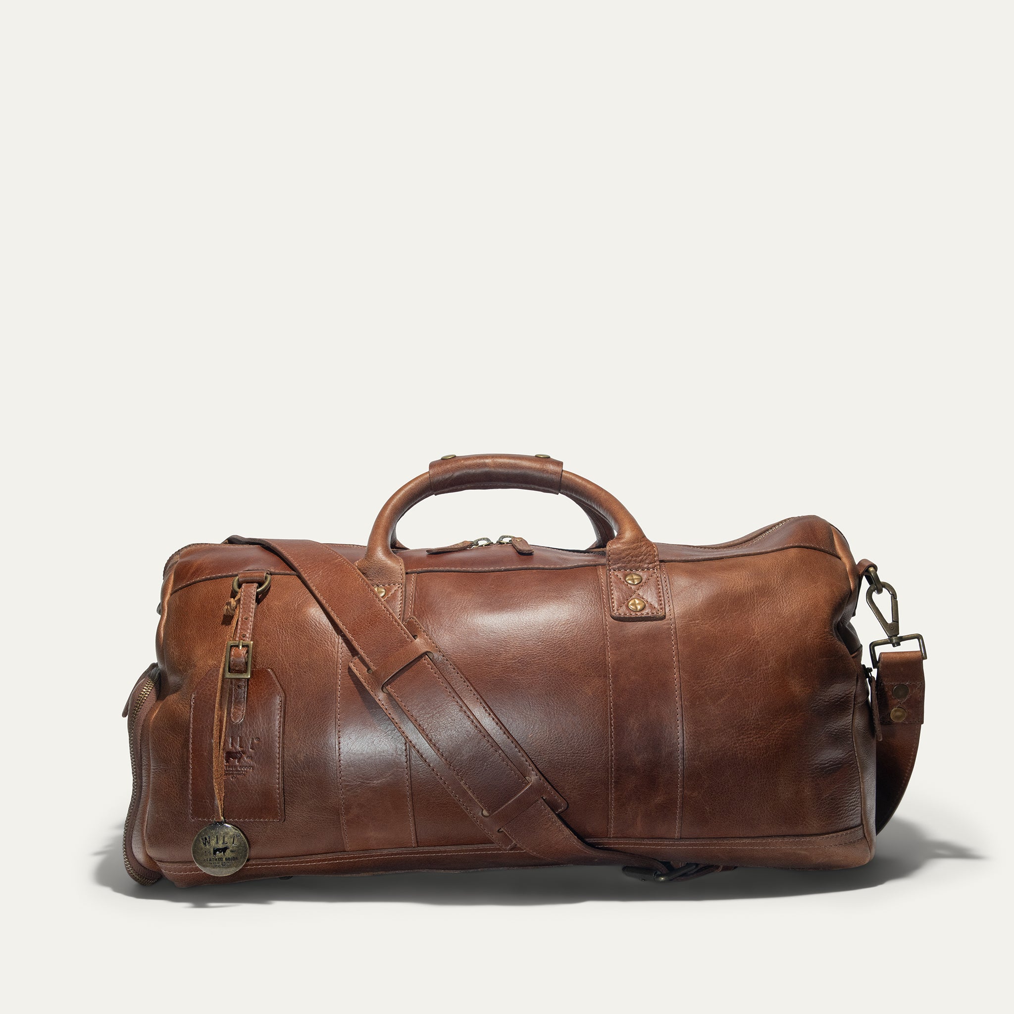 Leather Atticus Shoe Duffle - Will Leather Goods
