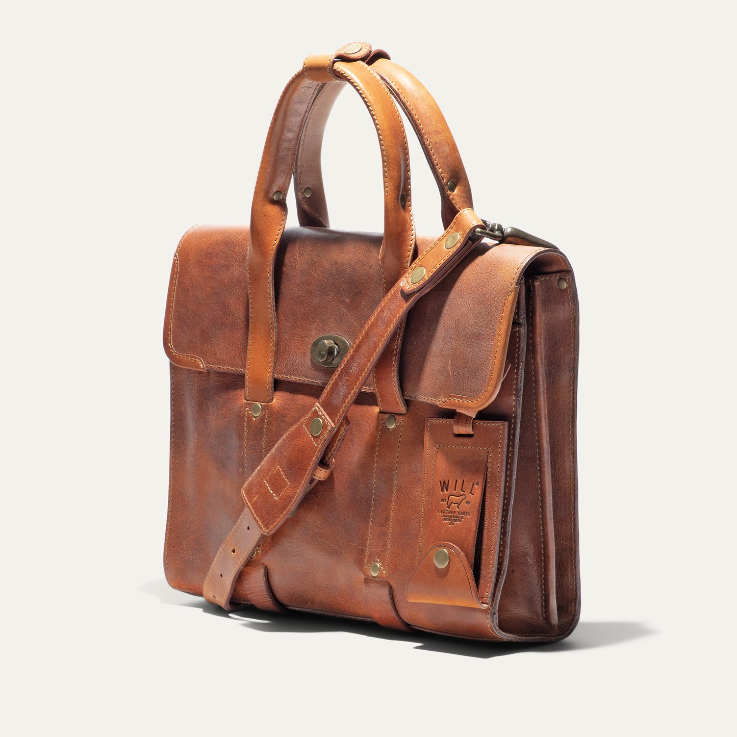 William Slim Briefcase - Will Leather Goods