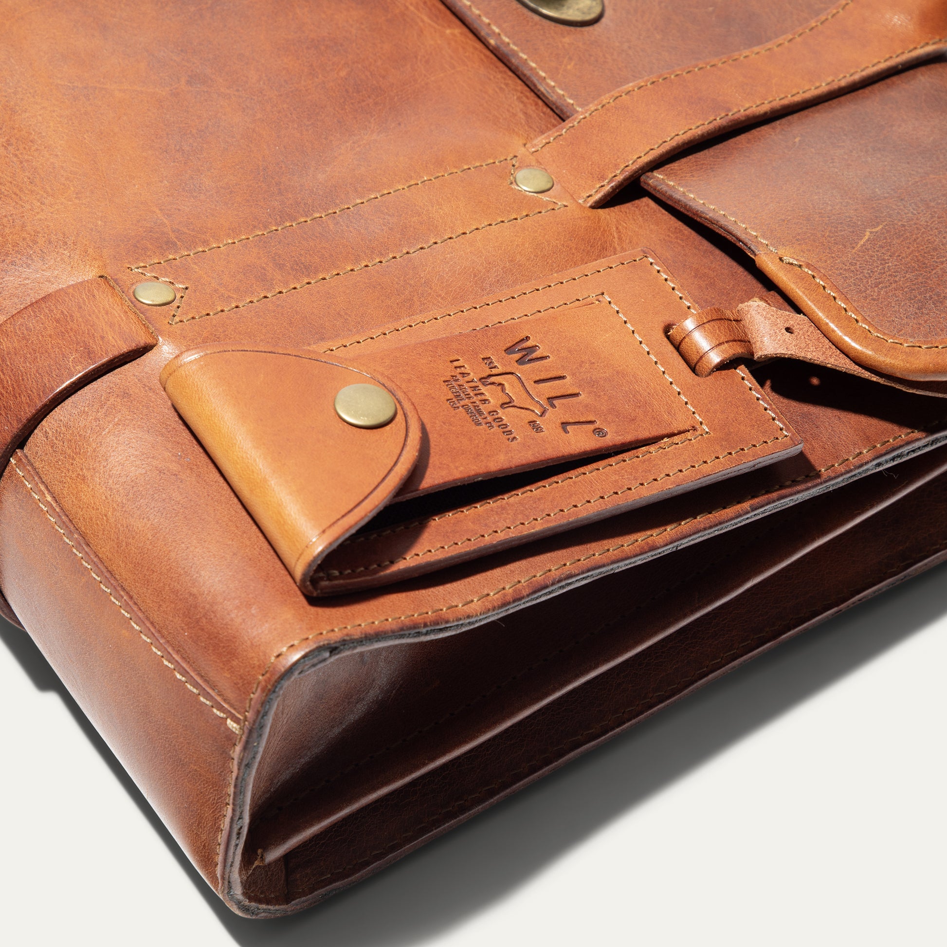 William Slim Briefcase - Will Leather Goods