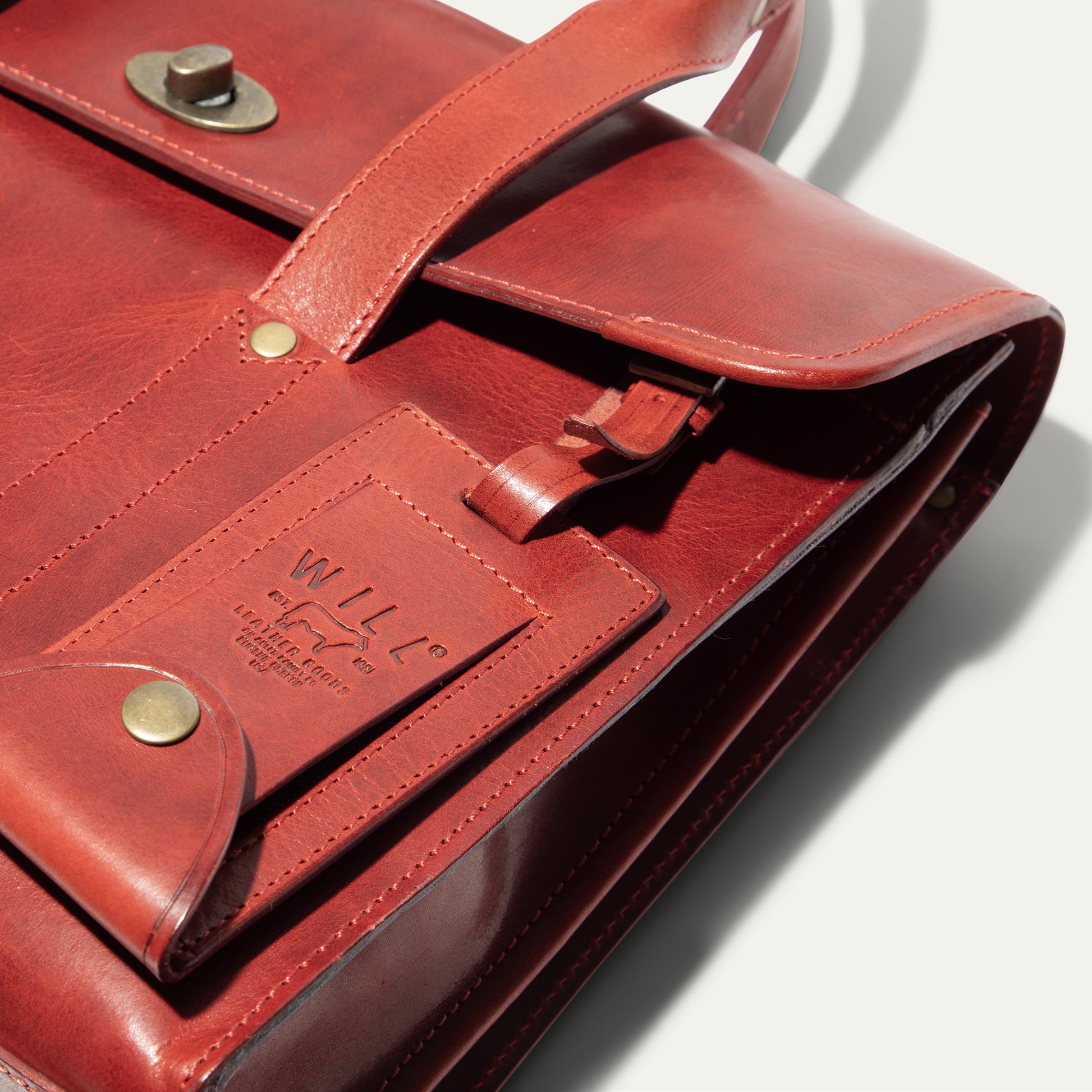William Slim Briefcase - Will Leather Goods