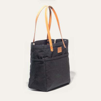 Waxed Canvas Work Tote - Will Leather Goods