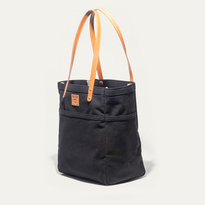 Waxed Canvas Work Tote - Will Leather Goods