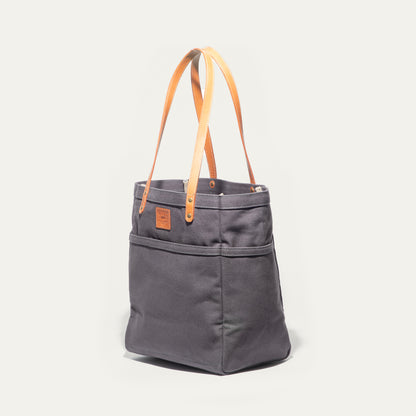 Waxed Canvas Work Tote - Will Leather Goods