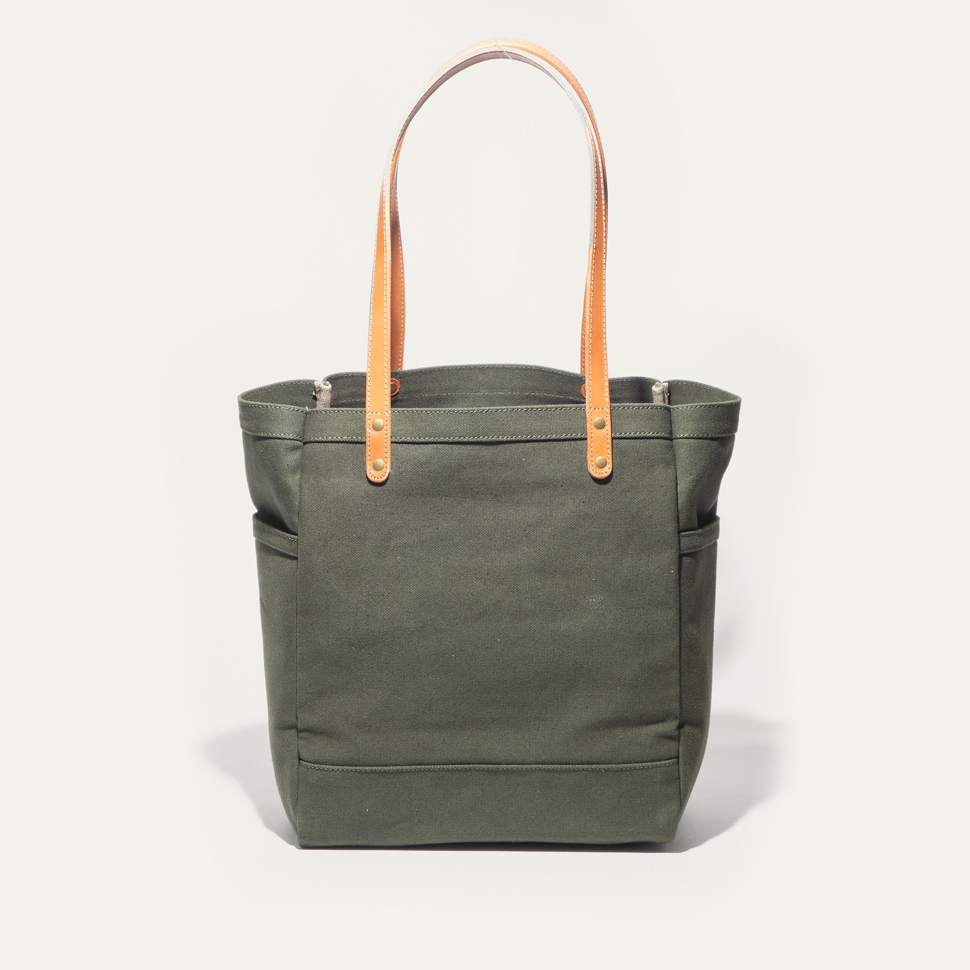 Waxed Canvas Work Tote - Will Leather Goods