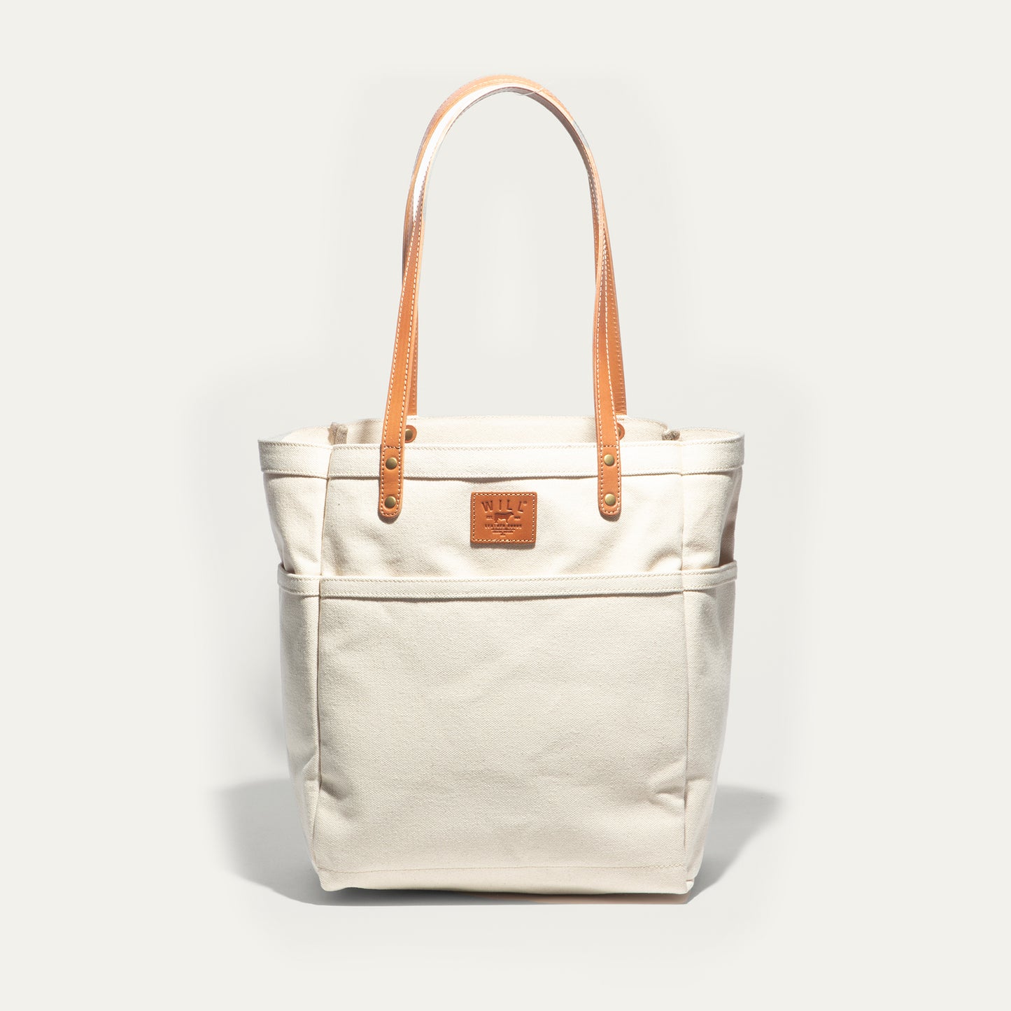 Waxed Canvas Work Tote - Will Leather Goods