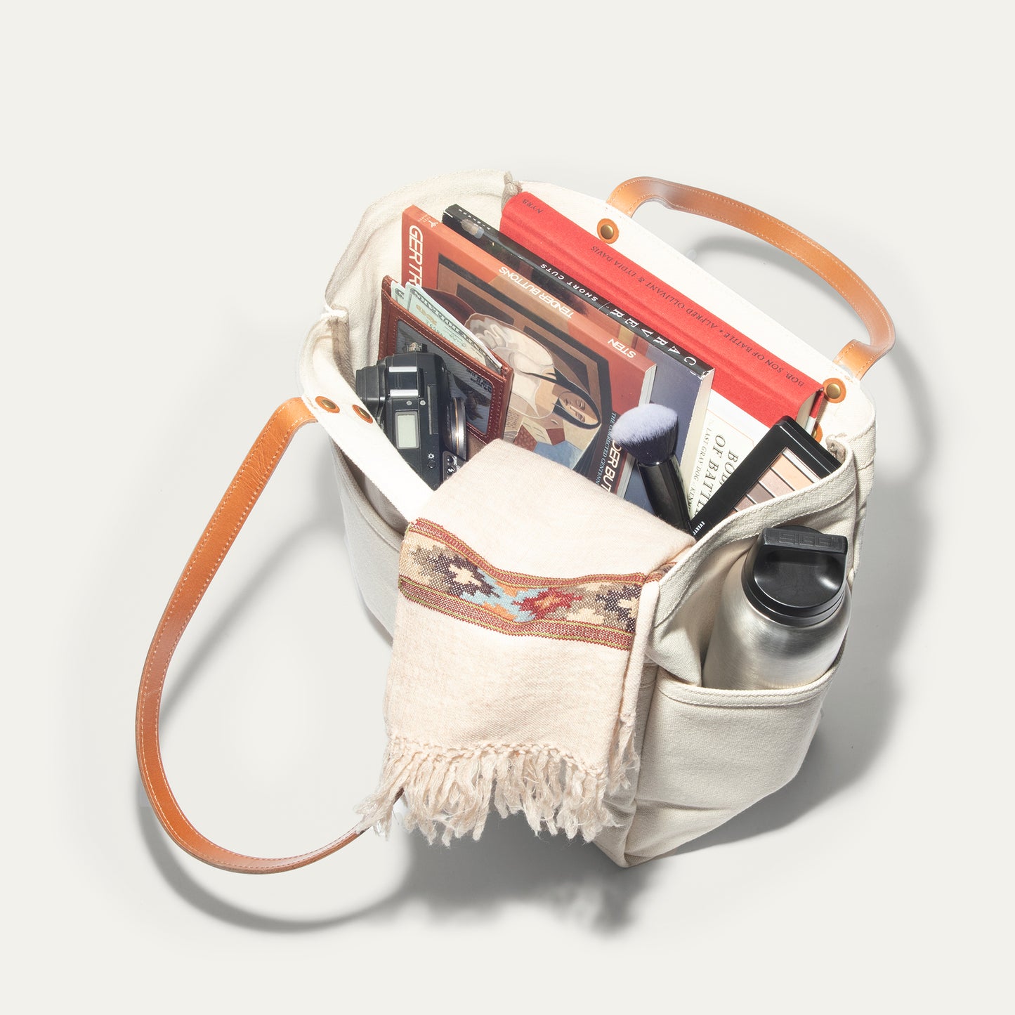 Waxed Canvas Work Tote - Will Leather Goods