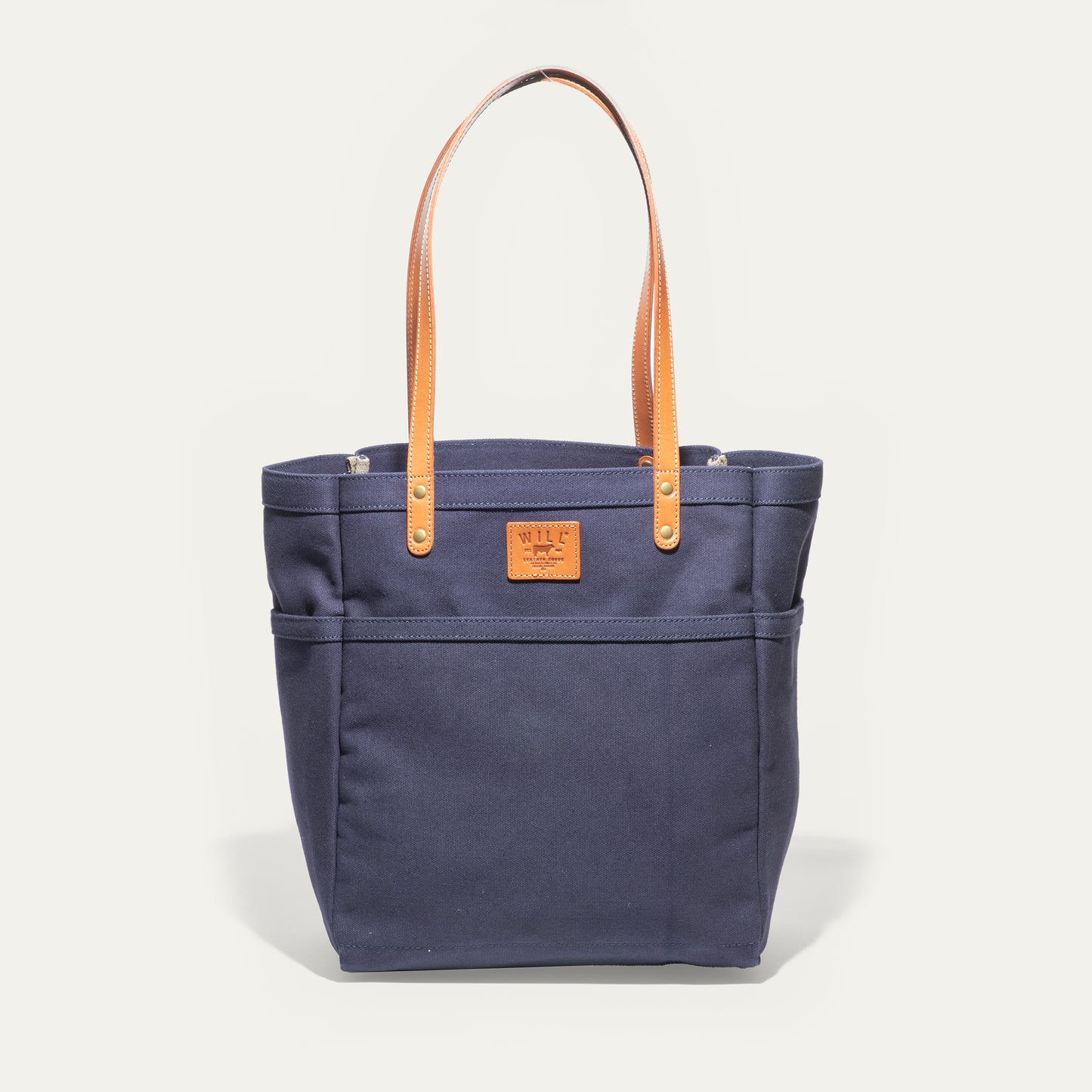 Waxed Canvas Work Tote - Will Leather Goods