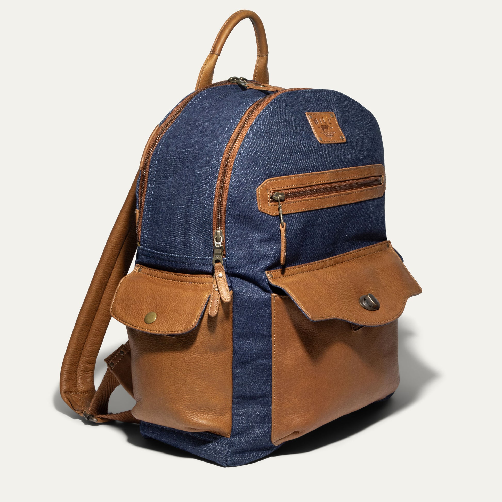 Canvas & Leather Backpack - Will Leather Goods