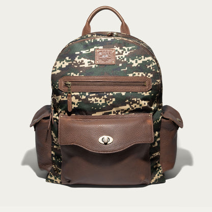 Canvas & Leather Backpack - Will Leather Goods